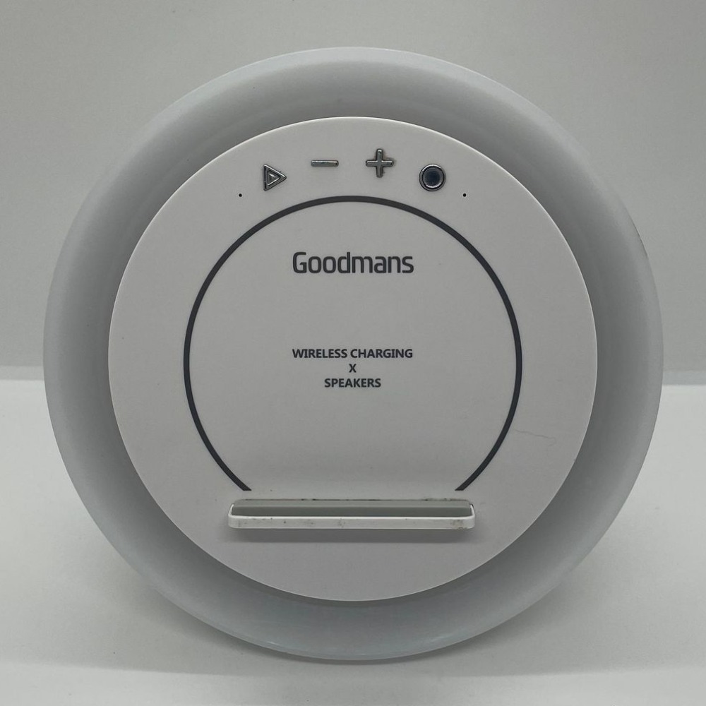 Goodmans Qi Wireless Charging Bluetooth Speaker RGB Colour Changing